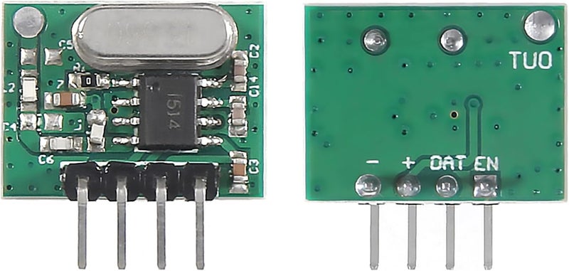 XIITIA 6pcs 433mhz Wireless RF Transmitter and Receiver with Antenna Ask Remote Control Module DIY Kit for Arduino DIY Kits - Image 2